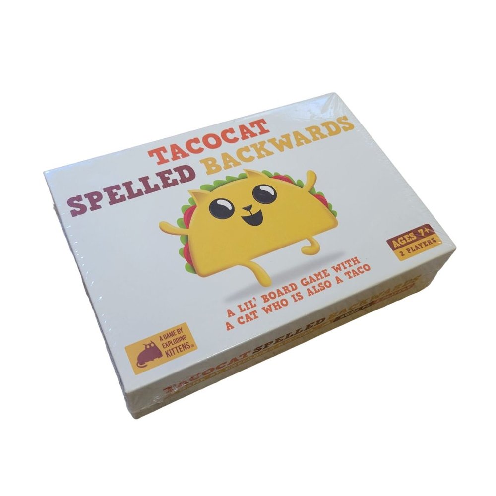 TACOCAT Spelled Backwards - 2 Player game